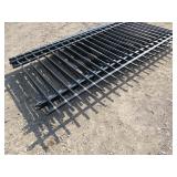 STEEL, ORNAMENTAL FENCE PANELS - NEW- NEVER INSTALLED