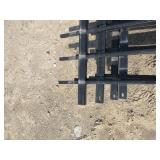 STEEL, ORNAMENTAL FENCE PANELS - NEW- NEVER INSTALLED