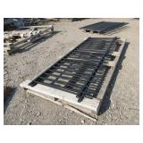 STEEL, ORNAMENTAL FENCE  PANEL, NEW - NEVER INSTALLED