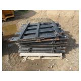 STEEL STAKE SIDES FOR FLAT BED TRUCK - USED CONDITION