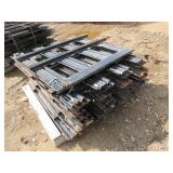 STEEL STAKE SIDES FOR FLAT BED TRUCK - USED CONDITION