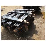STEEL STAKE SIDES FOR FLAT BED TRUCK - USED CONDITION
