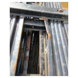 STEEL STAKE SIDES FOR FLAT BED TRUCK - USED CONDITION
