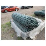 GALVANIZED, CHAIN LINK FENCE WITH PDS SLATS, LIKE NEW - NEVER INSTALLED