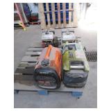 PALLET OF GENERATORS AND MOTORS  FOR PARTS