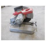 SKILSAW 14" ABRASIVE CUT OFF SAW  WITH BLADE - NEEDS CORD