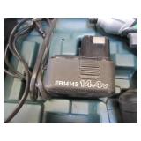 HITACHI 1/4" IMPACT DRIVER WITH CASE-UNKNOWN WORKING CONDITION