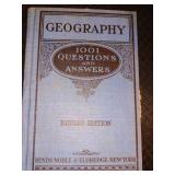 Vintage geography trivia book: 1001 global questions and answers.(2)1895/1902