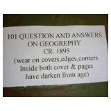 Vintage geography trivia book: 1001 global questions and answers.(2)1895/1902