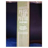 Vintage and Antique Book;  Prose and Poetry Adventures