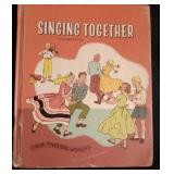 Vintage and Antique Book;  Singing Together