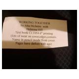 Vintage and Antique Book;  Working Together