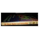 Vintage and Antique Book;   All About Moths and Butterflies (1956)