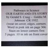 Vintage and Antique Book;   Our Earth and Its Story (1932)