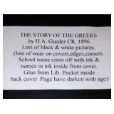 Vintage and Antique Book;   the Story of Creeks(1896)