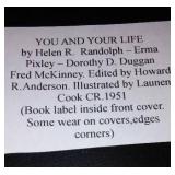 Vintage and Antique Book;   You and Your Life (1951)