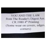 Vintage and Antique Book;   You and the Law (1980)