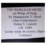 Vintage and Antique Book;   The World of Music (1949)