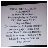 Vintage and Antique Book;   What Fold Music is All About (1980)