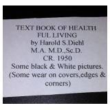Vintage and Antique Book; Text Book of Healthful Living (1950)