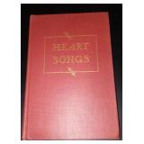 Vintage and Antique Book; Heart Songs (1950)