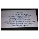 Vintage and Antique Book;   Dandie The Tale Of A Yellow Cat CR. 1924
