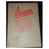 Vintage and Antique Book;   101 Stunts And Novelty Games CR. 1954