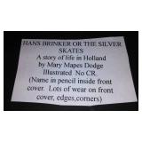 Vintage and Antique Book;   Hans Brinker Or The Siver Skates No CR.