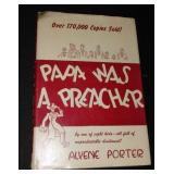Vintage and Antique Book;   Papa Was A Preacher CR. MCMXLIV