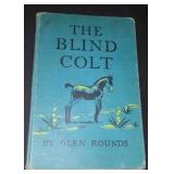 Vintage and Antique Book;   The Blind Colt (1941)