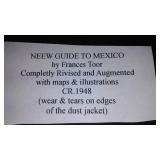 Vintage and Antique Book;  New Guide To Mexico (1948)