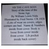 Vintage and Antique Book;   Ab the Cave Man (1928)