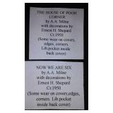 Vintage and Antique Book;   Now we are Six and Pooh Corner (1950)