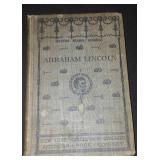 Vintage and Antique Book;   Electric School Reading Abraham Lincoln (1904)