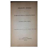 Vintage and Antique Book;   Dramatic Stories for Hime and School (1874)