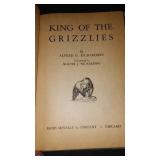 Vintage and Antique Book;   King of the Grizzles (1925)