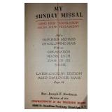 Vintage and Antique Book;   My Sunday Missal (1945-1952)