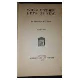 Vintage and Antique Book;   When Mother Lets US Sew (1911)