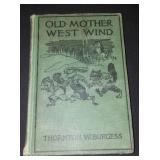 Vintage and Antique Book;   Old Mother West Wind (1920)