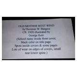 Vintage and Antique Book;   Old Mother West Wind (1920)