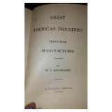Vintage and Antique Book;   Greatest American Industries (1900)