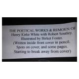Vintage and Antique Book;   The Poetical Works and Remoen