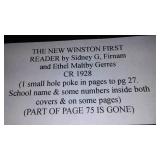 Vintage and Antique Book;   The New Winston First (1928)
