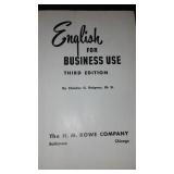 Vintage and Antique Book;   English for Business Use (1964)