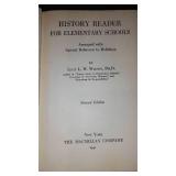 Vintage and Antique Book;   History Reader (1942)