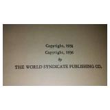 Vintage and Antique Book;   The Popular Atlas of the World (1936)