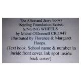 Vintage and Antique Book;   Singing Wheels (1947)