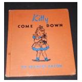 Vintage and Antique Book;   Kitty Come Down (1944)
