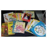 Vintage and Antique Book;   Assorted Childrens Books (18) Mostly Hardcover