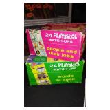 Assortment of Vintage and Newer Childrens Puzzles, Games, Books and More.